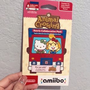 Animal crossing amiibo cards set